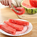 New stainless steel watermelon slicer - creative home watermelon cutting tool for scooping out flesh and fruits