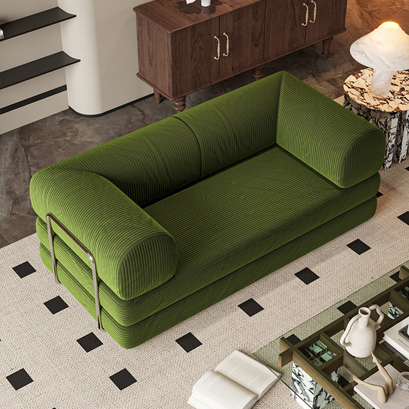 Amazon bestseller: wholesale folding sofa for living room, export-grade rolled sofa, pure sponge compression sofa, custom factory