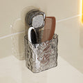 Comb storage rack bathroom sink razor suction cup hanging basket bathroom punch-free toothpaste toothbrush storage box
