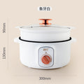 Modern 3.5l electric cooking pot - multifunctional all-in-one electric stir-fry, boiling, noodle cooking, stir-frying, electric hot pot - small electric pot - dropshipping available