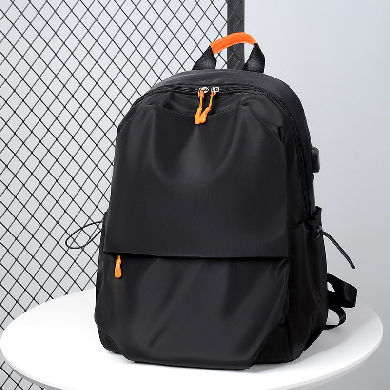 School bag men's new fashion trend large capacity travel backpack female high school student college student casual backpack