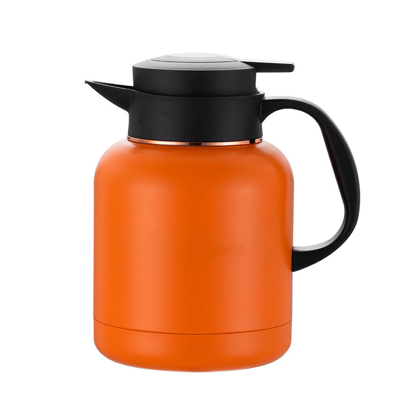 304 smart temperature display thermos stainless steel tea pot office tea pot with filter large capacity thermos flask