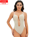 Bodyshaper cross-border suspender bra pad jumpsuit body shaping tummy control backless body shaping garment ultra-thin