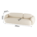 New arrival creative leather sofa combination coffee table yuanbao bread sofa business club reception negotiation sofa