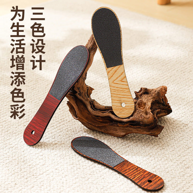 Cross-border disposable sandpaper foot washboard foot grinder to remove dead skin calluses tool foot grinder double-sided foot board file to rub feet