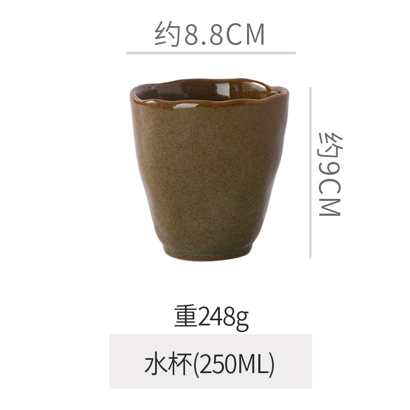 Stylish special-shaped bowls, plates, dishes, retro, good-looking restaurants, hotels, for home, steak plates, desserts, pastries, rice bowls