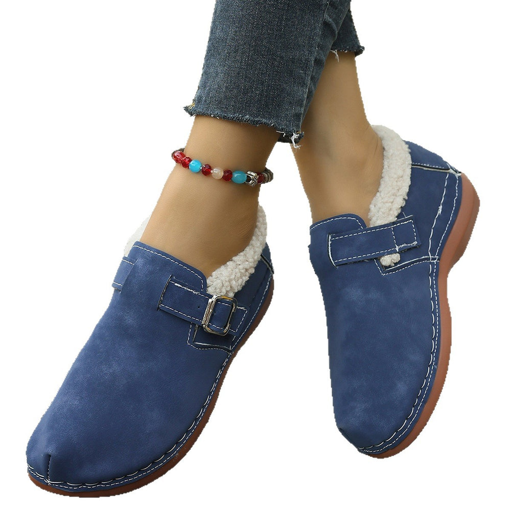 summer new arrival: wholesale plus-size women's casual comfort slip-on fuzzy slippers for export