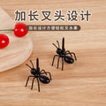 Fruit fork, ant fork, toothpick, lunch pick, ant moving snack fork, party series fruit fork, cake fork