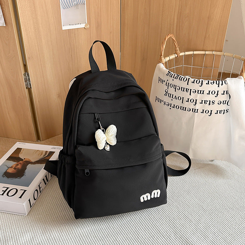 Kids' backpack - lightweight, minimalist design for girls, perfect for outdoor travel. large capacity, japanese style, cute and sweet backpack for middle school