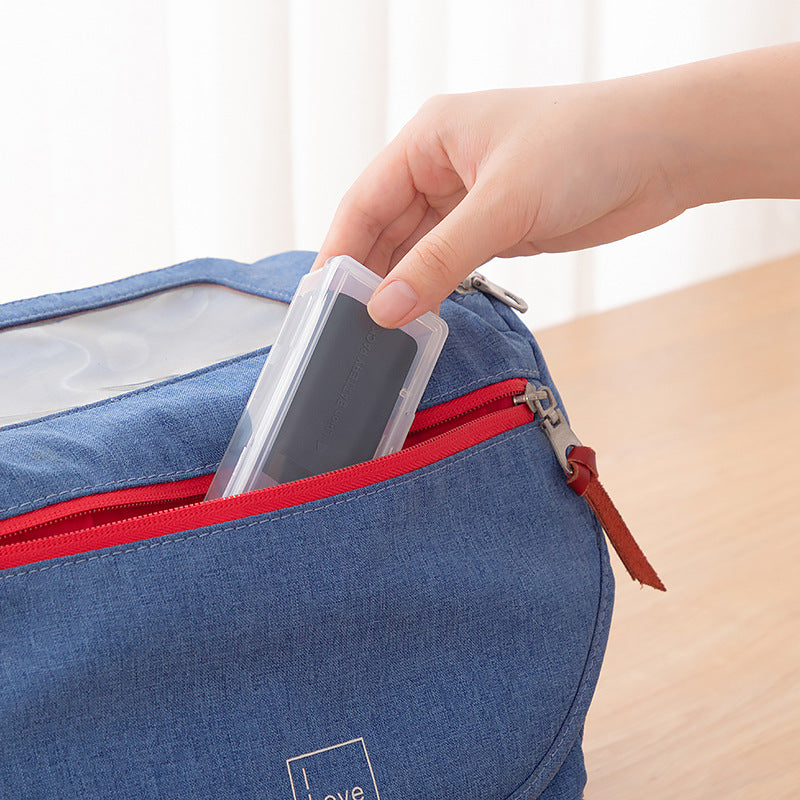 Memory SD card storage box Transparent mini plastic dust-proof phone sim card tf card Portable battery storage box