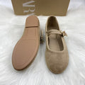 Za mary jane flats shoes women's sense of designniche style2025 slip-on doudou shoes women's soft bottom with skirt