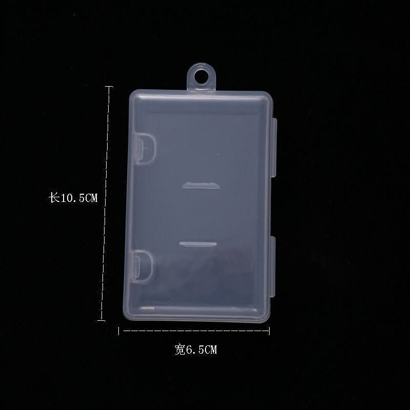 Factory direct sales, baby products packaging box, manual children's U-shaped toothbrush storage box, PP transparent plastic box