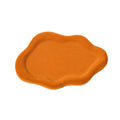 Instagram-worthy creative desktop display tray for jewelry and props. trendy, plush ceramic, irregular-shaped tray – just like the influencer style!
