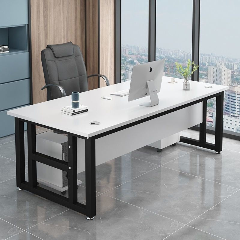 Office desk boss desk workstation executive manager computer desk desktop study writing wooden table