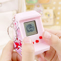 mini handheld arcade digital pet feeding kids toys nostalgic classic slot machine hanging ornaments gifts