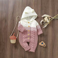 Baby knitting onesie ha yi spring & fall newborn clothing male baby wool cute thickenedheattech025