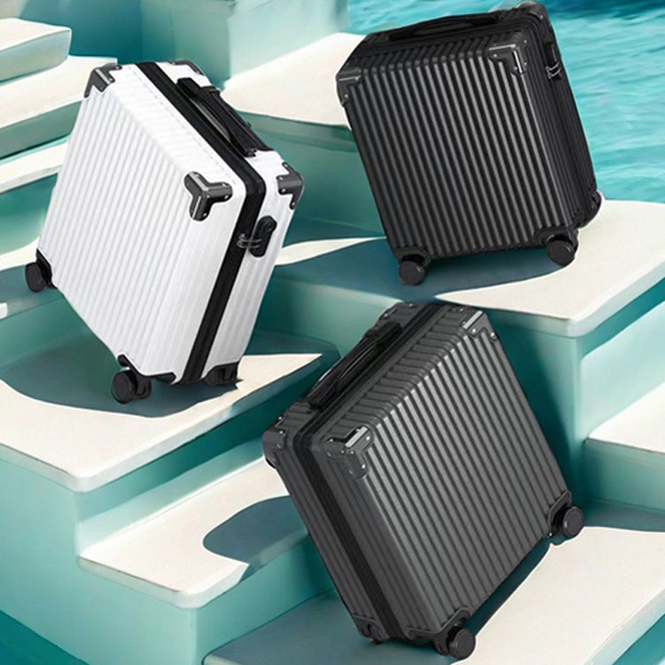 New 18-inch universal wheel trolley case 20-inch boarding case password bag suitcase candy-colored suitcase