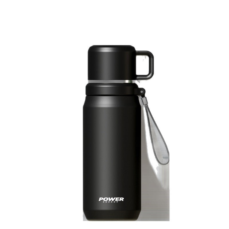 316 stainless steel business handle thermos cup large capacity car high-end tea cup for men and women outdoor wholesale personalized