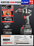 Wholesale nanwei brushless electric drill 180n high torque ice breaker impact drill high power industrial electric drill power tools