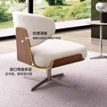 Modern minimalist sofa chair living room leisure chair conference casual single chair sofa simple fabric single chair office chair