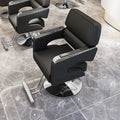 Influencer-approved barber chair, salon chair, hairdressing chair - professional, minimalist design for hair cutting, perming, and coloring