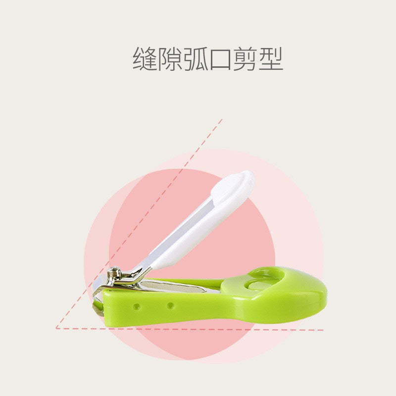 Baby nail clippers anti-pinch safety scissors set for infants and toddlers - newborn nail clippers