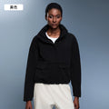 Outdoor waterproof abrasion resistant sports windbreaker women's packable hooded loosecasualoutwearjacketautumnd25125