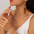 Wholesale faux pearl necklaces - european & american cross-border fashion, vintage jewelry, women's luxury, niche, high-end choker collars
