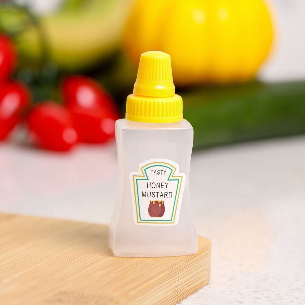 Mini sauce bottle plastic squeeze sauce bottle japanese style squeeze condiment bottle food grade portable soy sauce bottle cross-border