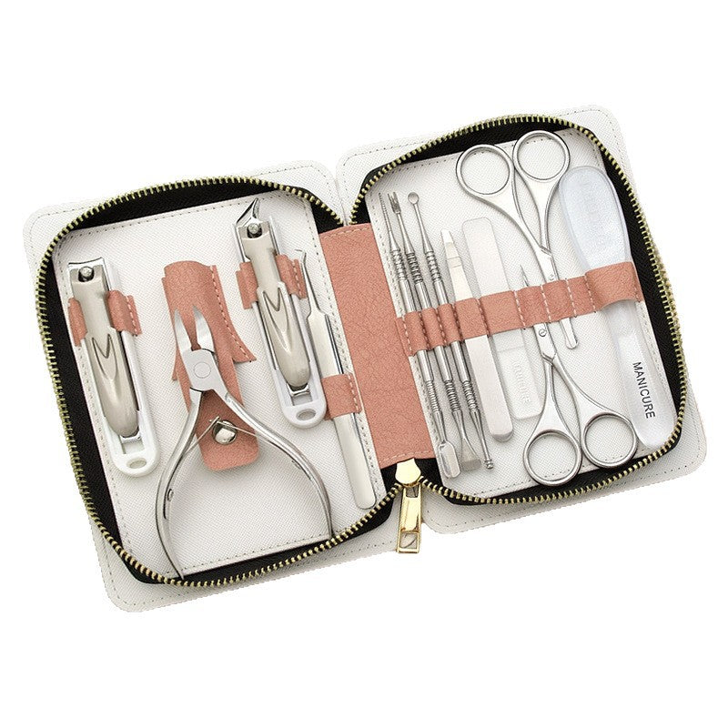 German-engineered nail clipper set - premium anti-splash nail clippers, angled edge cuticle nippers - wholesale