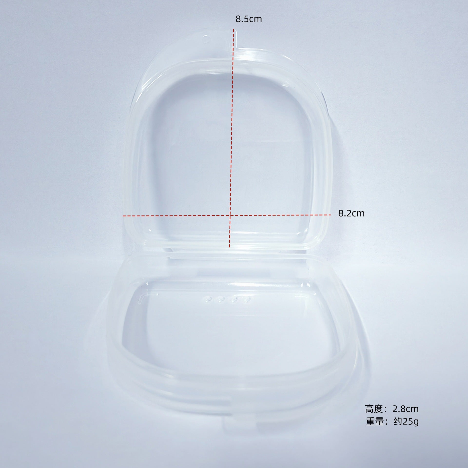 [Regular Customer] Tooth storage box, retainer storage box, ultra-transparent pp plastic box, denture box, braces storage box.