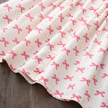 European and american summer styles cross-border wholesale baby girl princess dress - puff sleeve bow print skirt - children's clothing