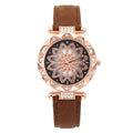 Wholesale watches from the manufacturer, women's watches, diamond-encrusted women's watches, casual frosted leather strap quartz watches, women's watches⌚kids