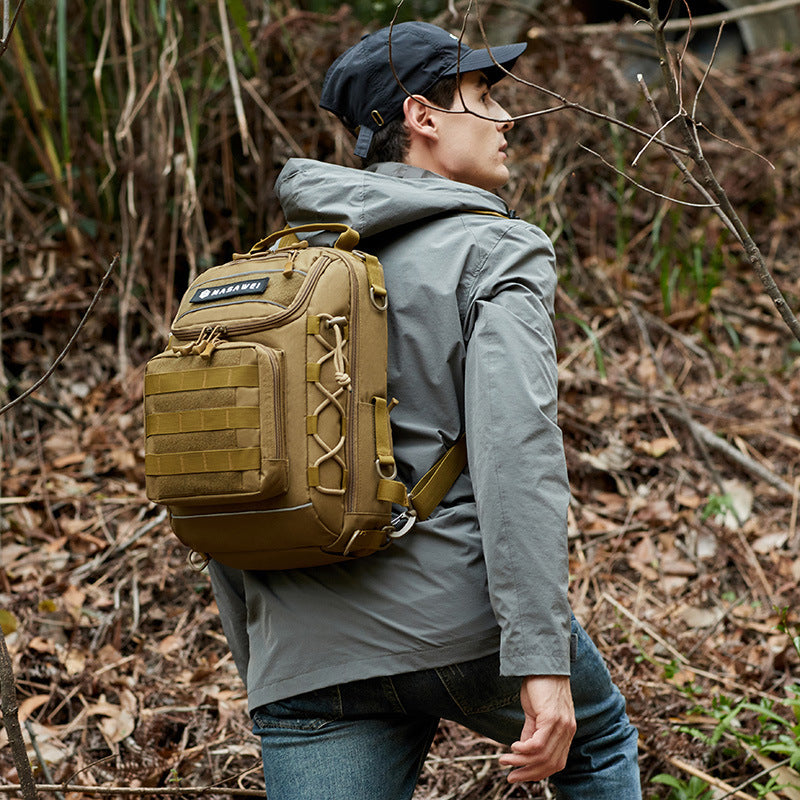 New Outdoor Army Camouflage Mountaineering Backpack Commuter, Multipurpose Tactical Assault Bag Men's and Women's Multifunctional Backpack