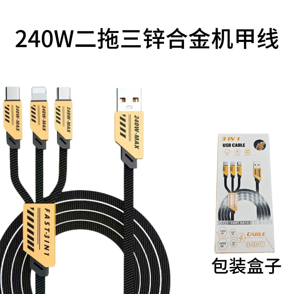 120w dual pd + dual usb charger, compatible with huawei, android, and apple phones - usb multi-port fast charging adapter