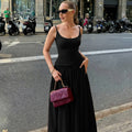 summer new arrival: women's french-style sexy camisole dress - slimming, figure-flattering, elegant maxi dress for cross-border e-commerce