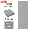 Foldable yoga mat tpe portable student nap mat eco-friendly odorless non-slip sports cross-border yoga mat