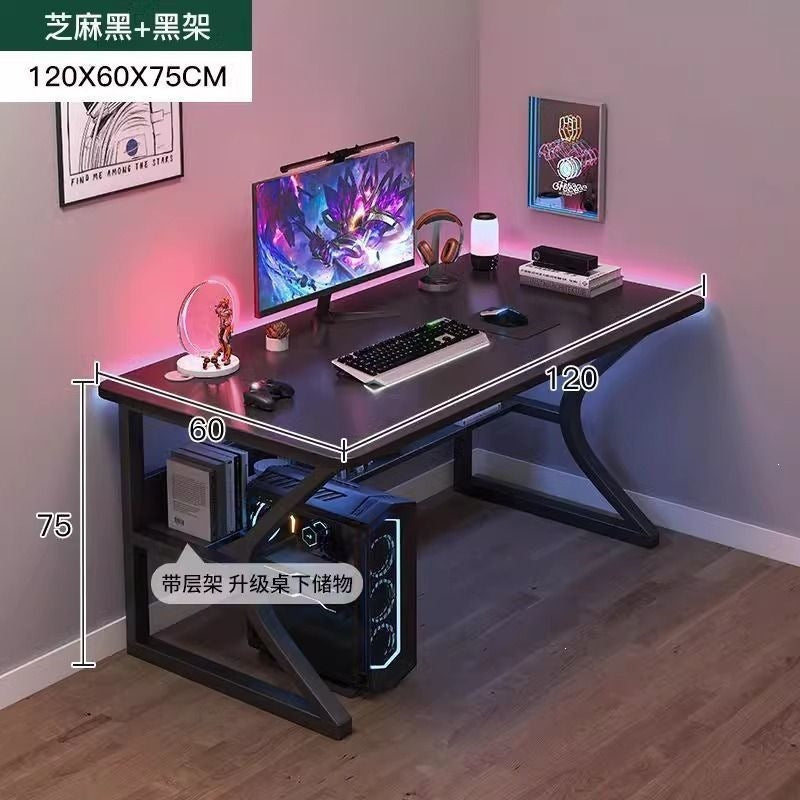 Computer desk desktop home electronic competition table chair bedroom simple table workbench desk student study table office desk