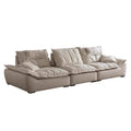 Foshan extra wide seat deep high back adjustable fabric auckland sailboat sofa anti-cat claw cream style sofa