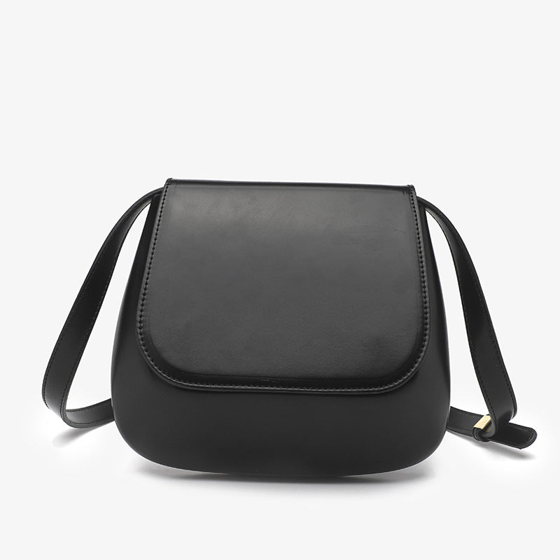 Cross-border new chestnut bag retro Maillard large-capacity shell bag niche design women's messenger bag light luxury