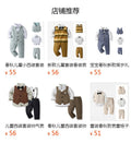 Boyssuit spring clothes handsome flower boy vest three-piece set baby spring & fall style six one year old dress children's dress