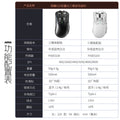 Silver sculpt g20 bluetooth wireless tri-mode lightweight mouse - gaming, esports, desktop pc, rgb, wired, amazon private label