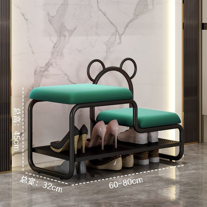 Entrance shoe stool, scandinavianfor home shoe changing stool, popular sofa stool, bench, door shoe rack, shoe cabinet, stool all-in-one