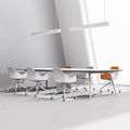 Minimalist and stylish negotiation chair, computer office conference chair, home computer chair, study leisure chair, designer office chair