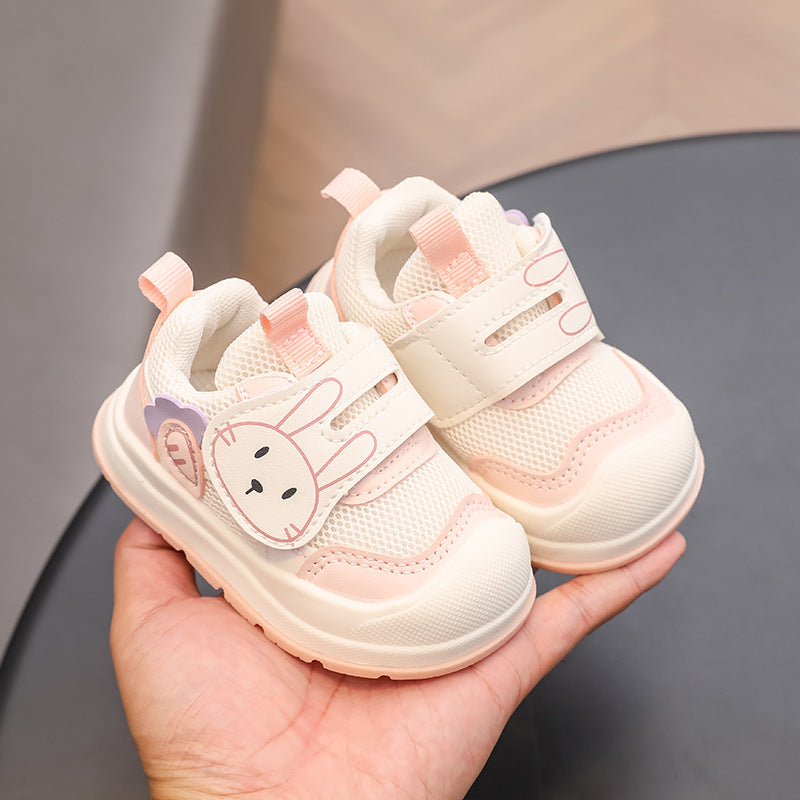 autumn new arrivals: kids' athletic shoes - mesh baby first walkers (0-2 years) - breathable outdoor sneakers for boys and girls