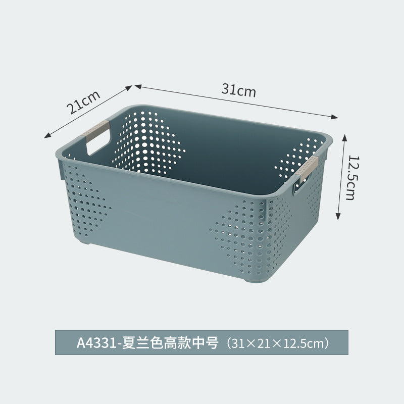 Wholesale desktop storage basket sundries storage box storage basket rectangular snack toy storage basket finishing box