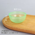 Bowl no. 2 translucent green
