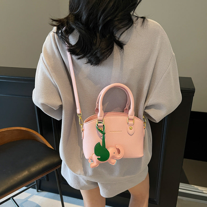 Foreign trade advanced sense small bag women's summer 2025 new Korean version ins messenger bag fashion portable bucket bag