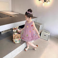 Summer dress girls sleeveless vest cartoon fairy baby fashionable sweet princess dress girls dress