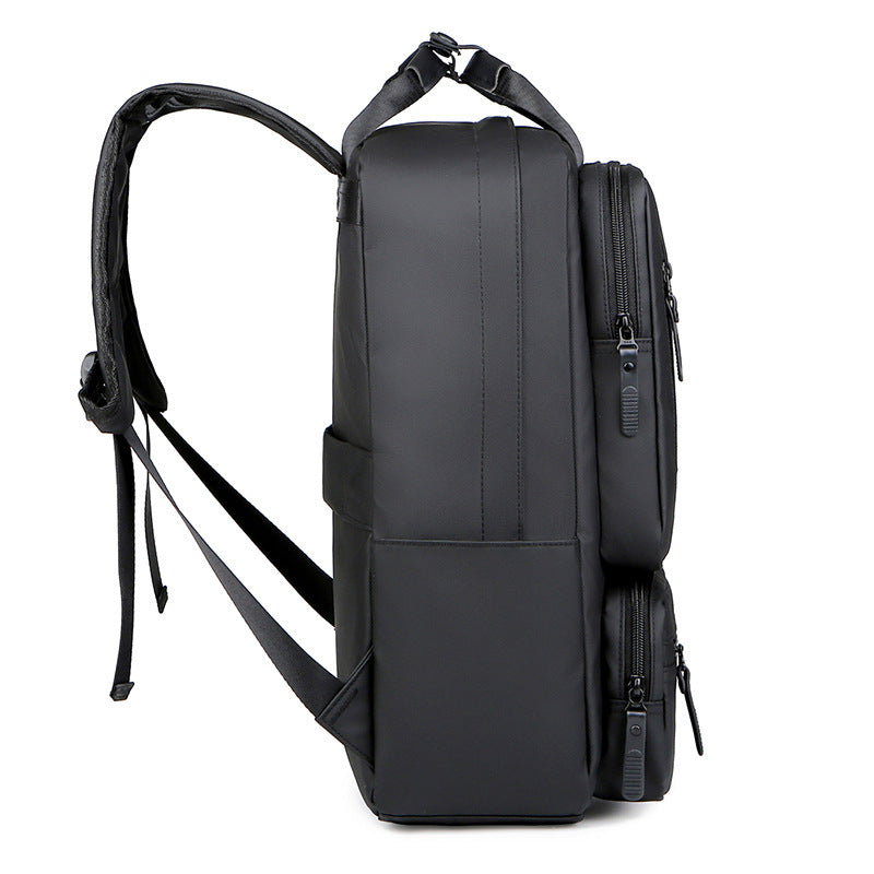 One piece is sent on behalf of men's universal backpack, backpack, wear-resistant and water-proof, and LOGOusb charging business can be determined.